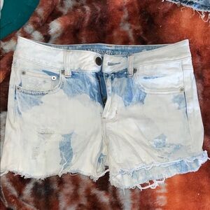 American Eagle Outfitters Tie-Dye Jean Shorts